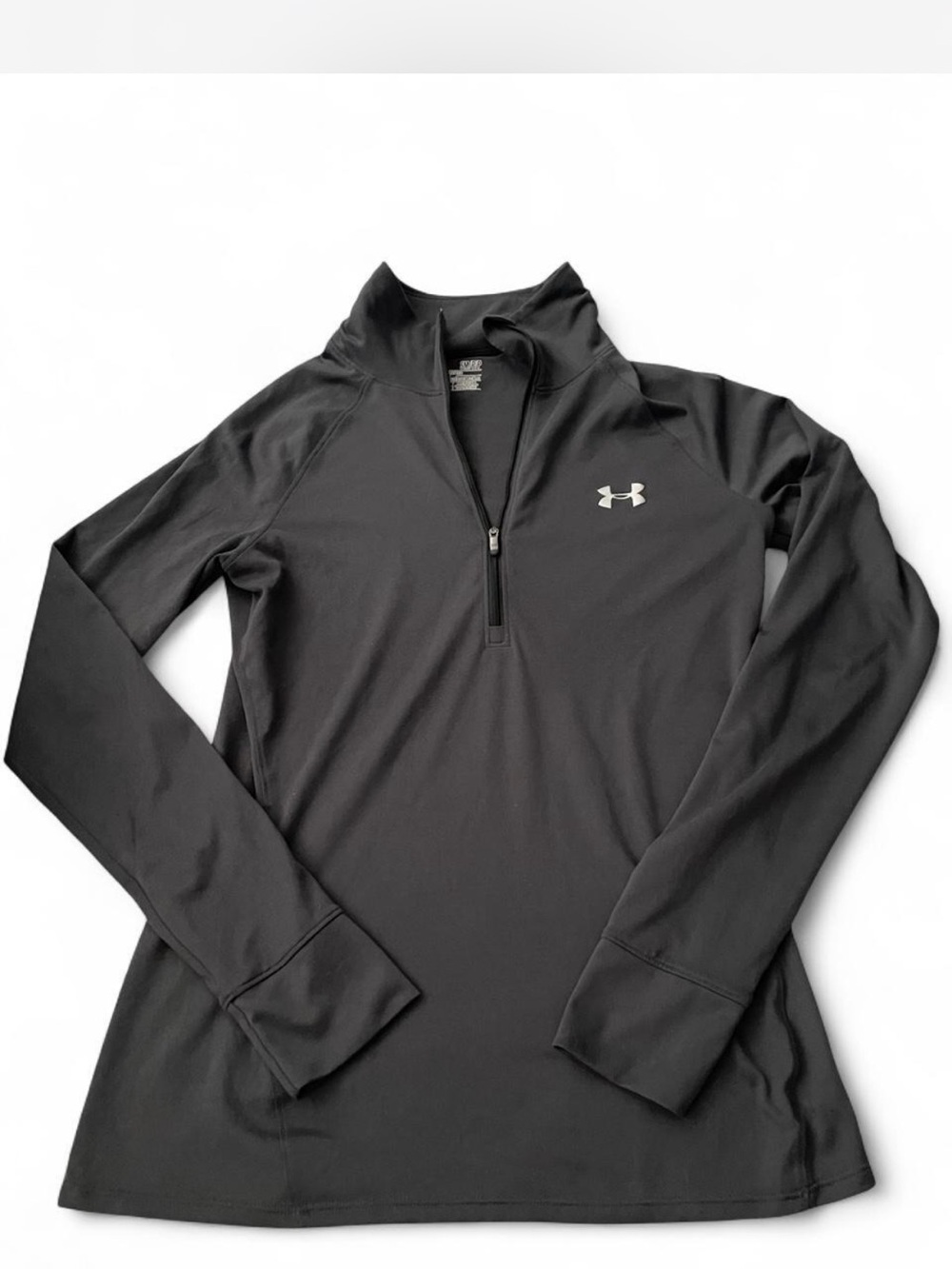 Under Armour Black Women's 1/4 Zip Lightweight Performance Pullover
